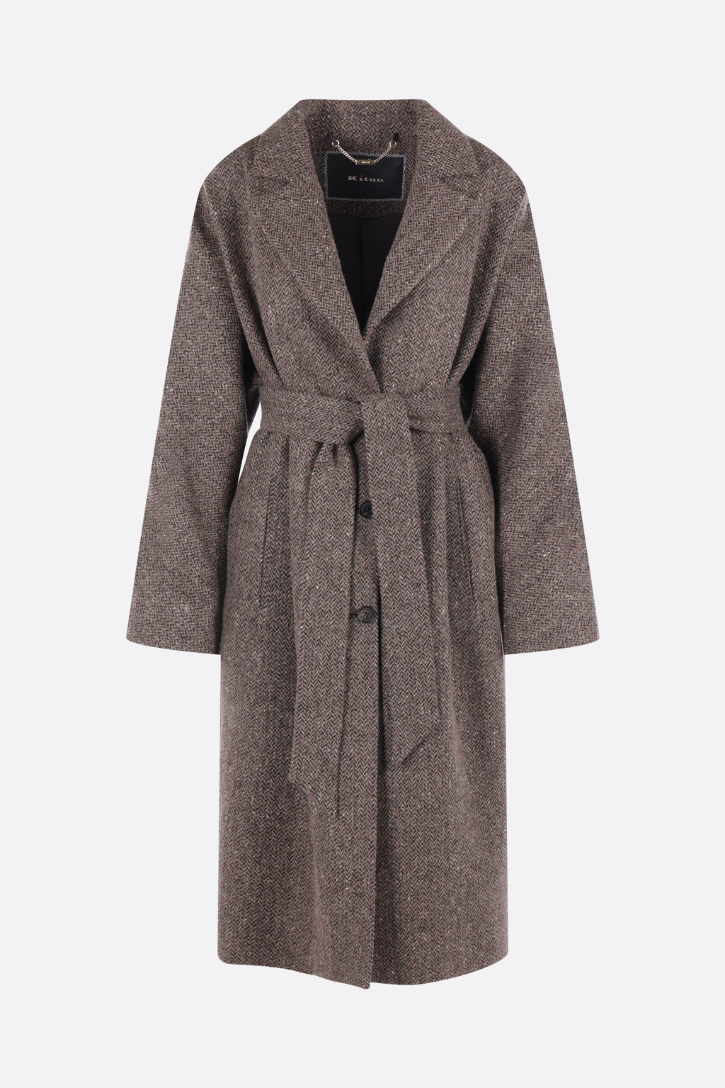 Kiton Women's Coat in Brown