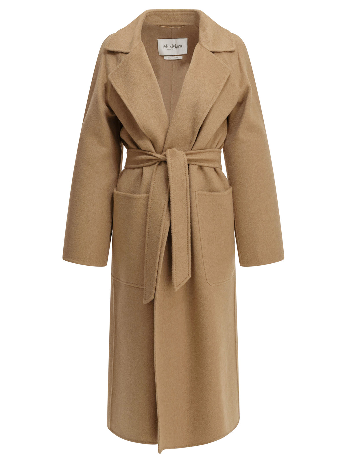 Max Mara Women's Ready Icon Coat Long Coat in Beige