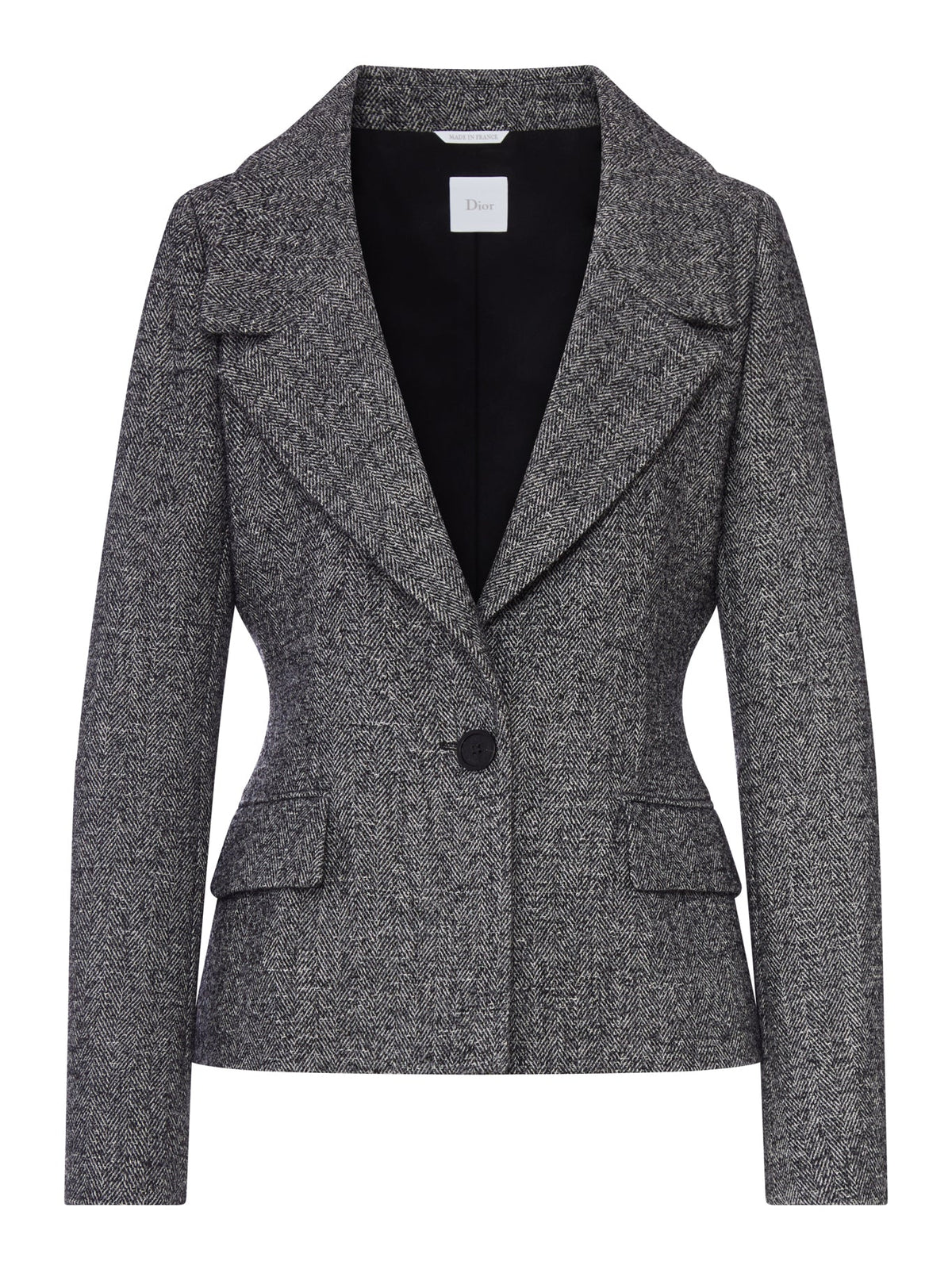 Christian Dior Women's SINGLE-BREASTED JACKET in Grey