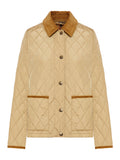 Burberry Women's NYLON QUILTED JACKET in Beige