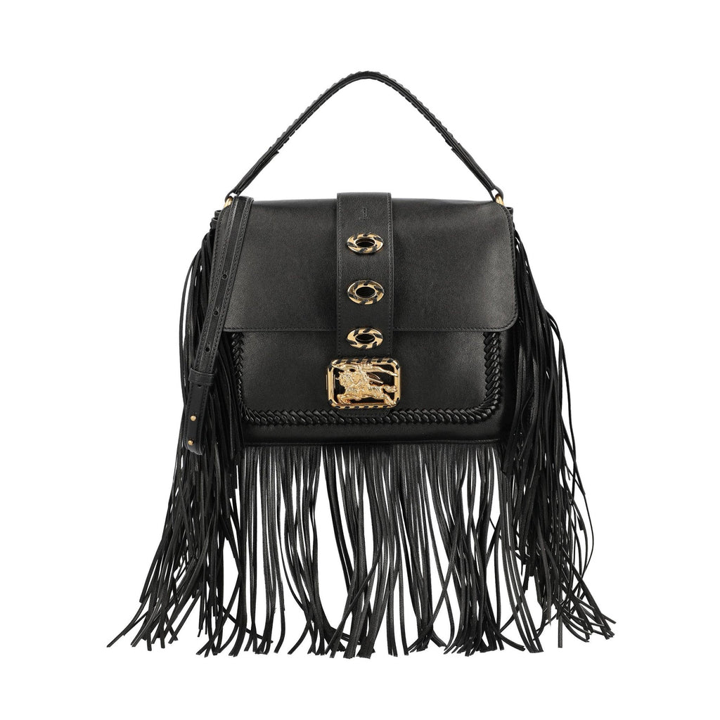 Burberry Women's Rider Small Shoulder Bag in Black