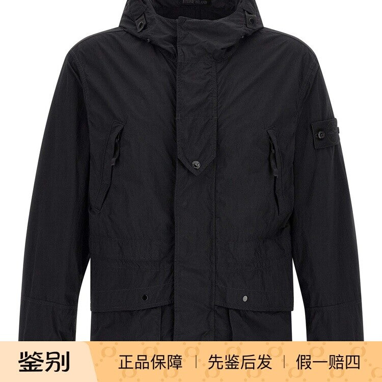 Stone Island Men's Ghost Jacket in Black
