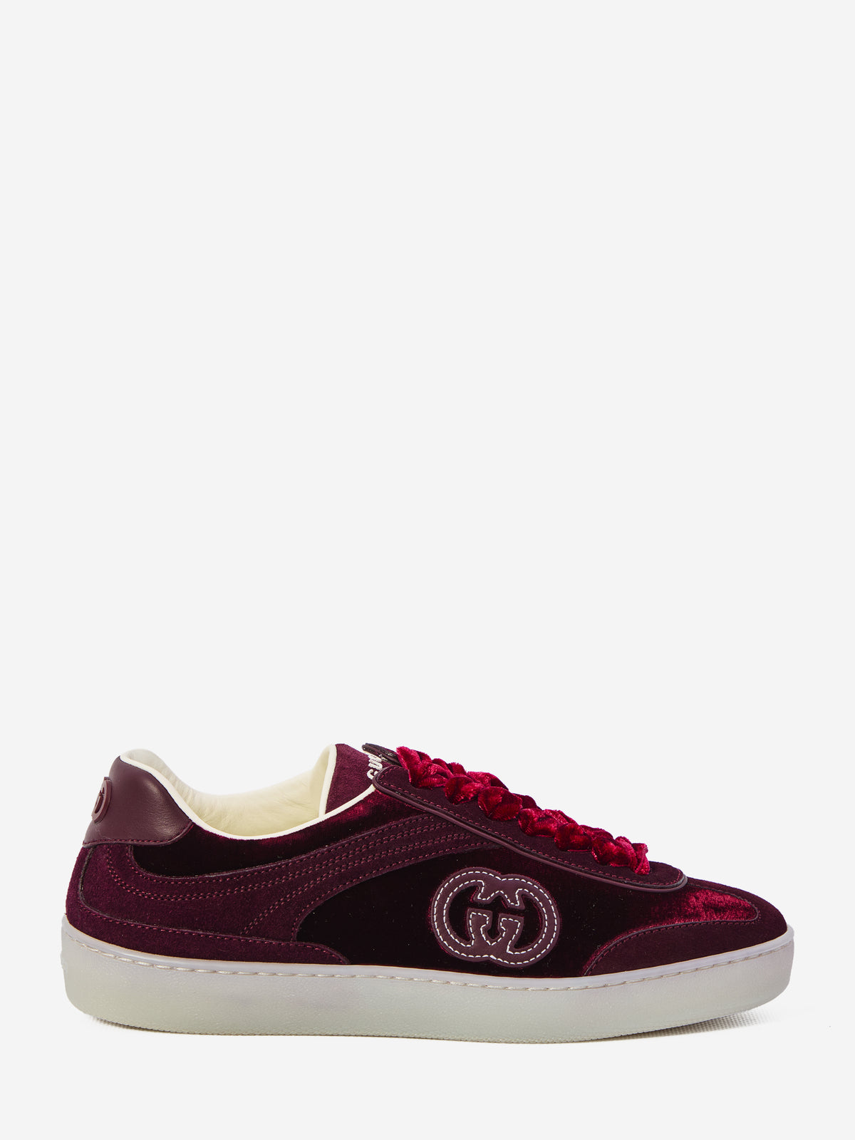 Gucci Women's G75 Sneakers in Bordeaux