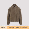Brunello Cucinelli Women's Leather Jacket in Brown