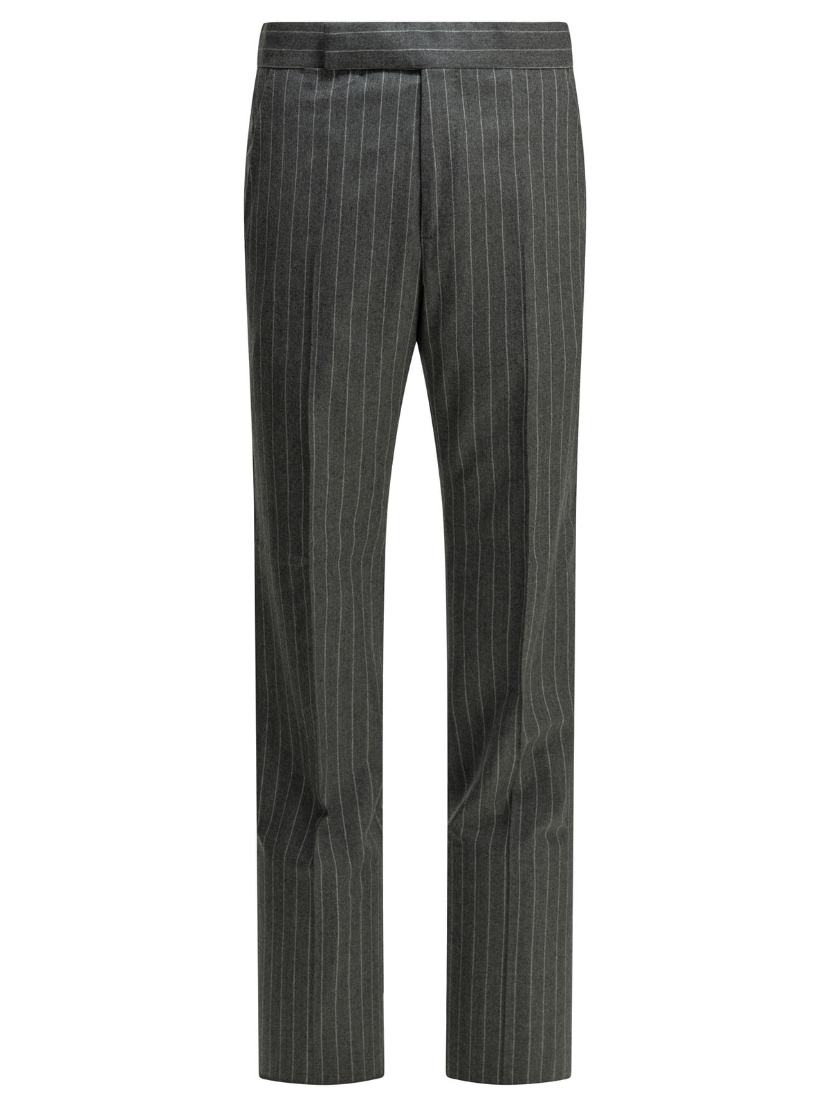 Tom Ford Men's Tailored wool pants in Grey