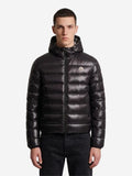 Moncler Men's Short Packable Forzo Down Jacket in Black
