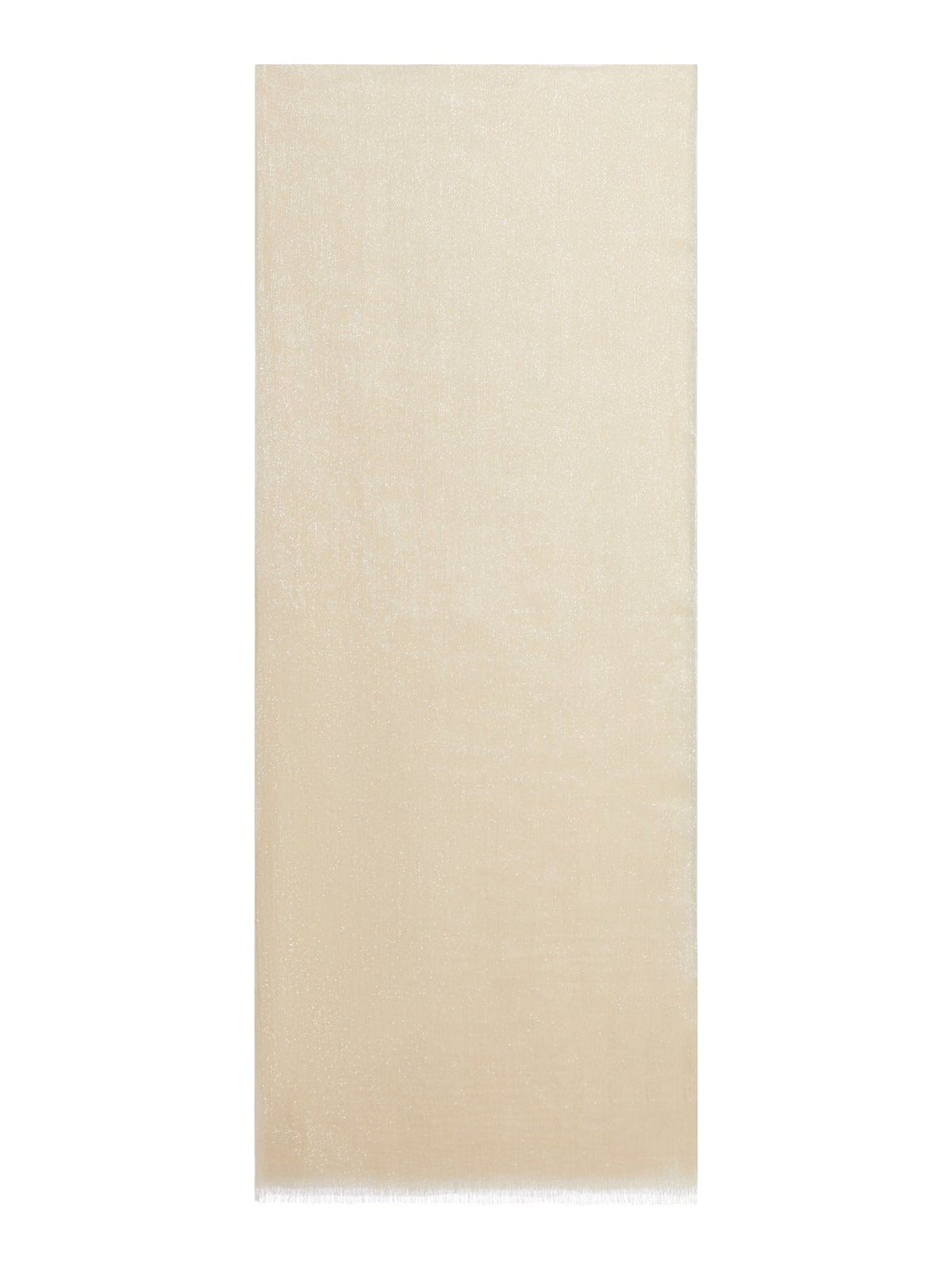 Brunello Cucinelli Women's SCARF FRINGED FINISH in Butter