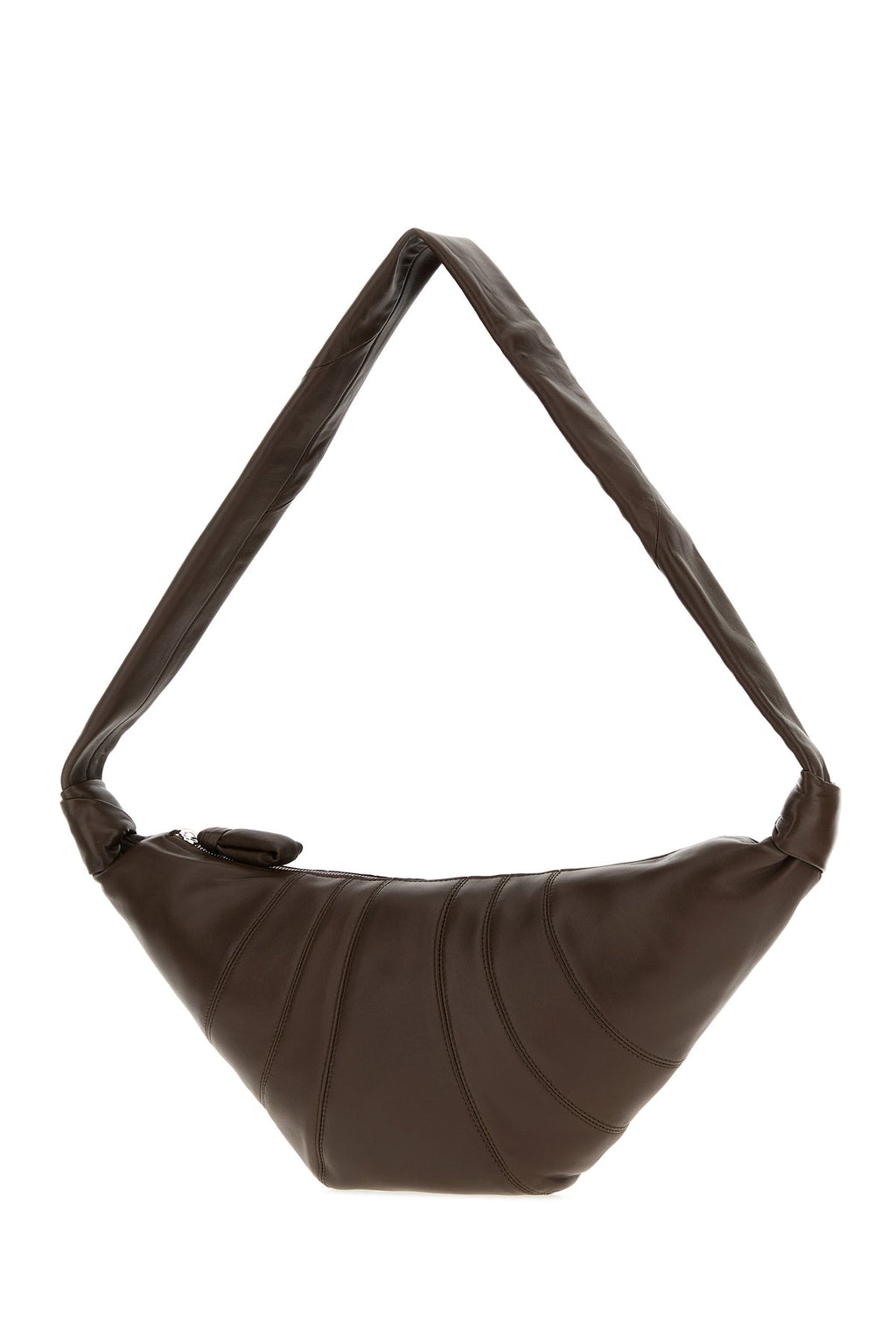 Lemaire Women's Shoulder Bag in Chocolate Lambskin - view 2