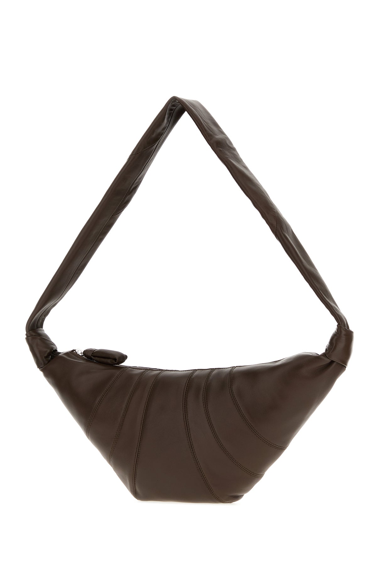 Lemaire Women's Shoulder Bag in Chocolate Lambskin - view 2