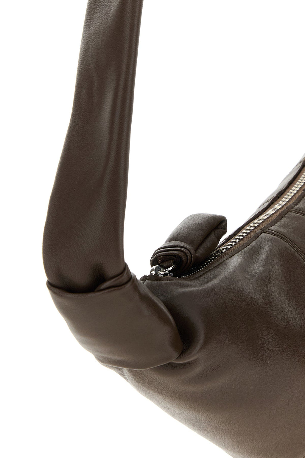 Lemaire Women's Shoulder Bag in Chocolate Lambskin - view 4