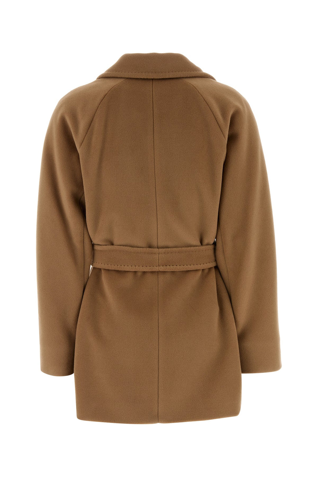 Max Mara Women's Wool Mondina Coat in Camel - view 2