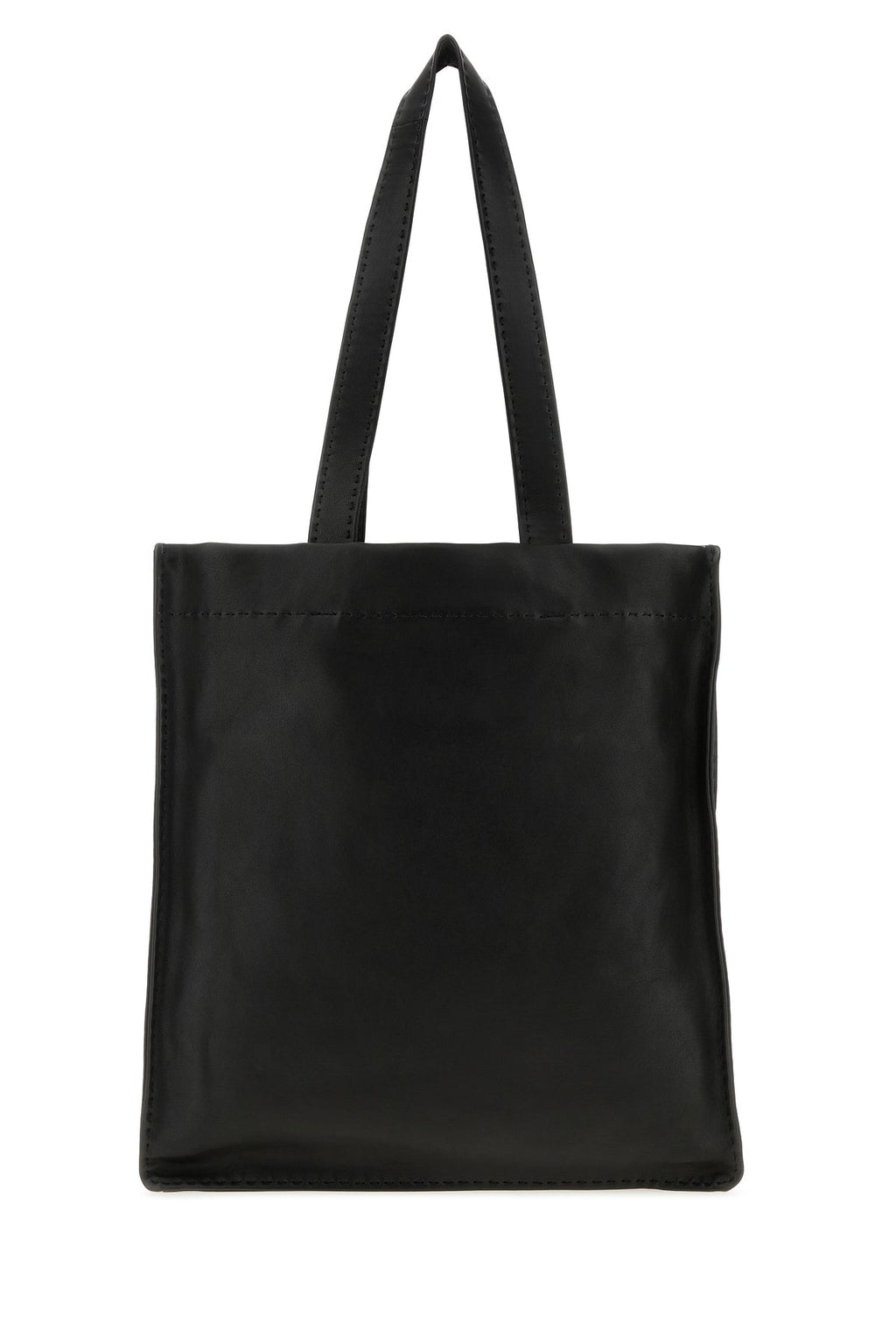 Prada Men's Nappa Leather Shopping Bag in Black - back view