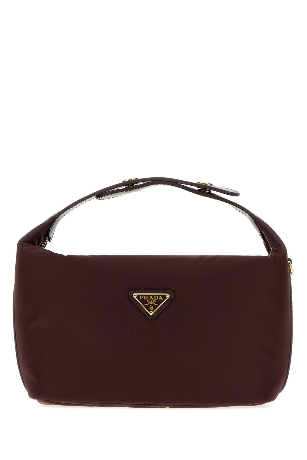 Prada Women's Re-Nylon Mini Cherie Handbag in Dark Brown - view 1