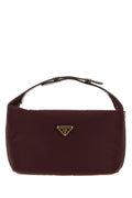 Prada Women's Re-Nylon Mini Cherie Handbag in Dark Brown - view 1