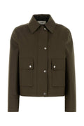 Fendi Women's Drill Jacket in Army Green - view 1