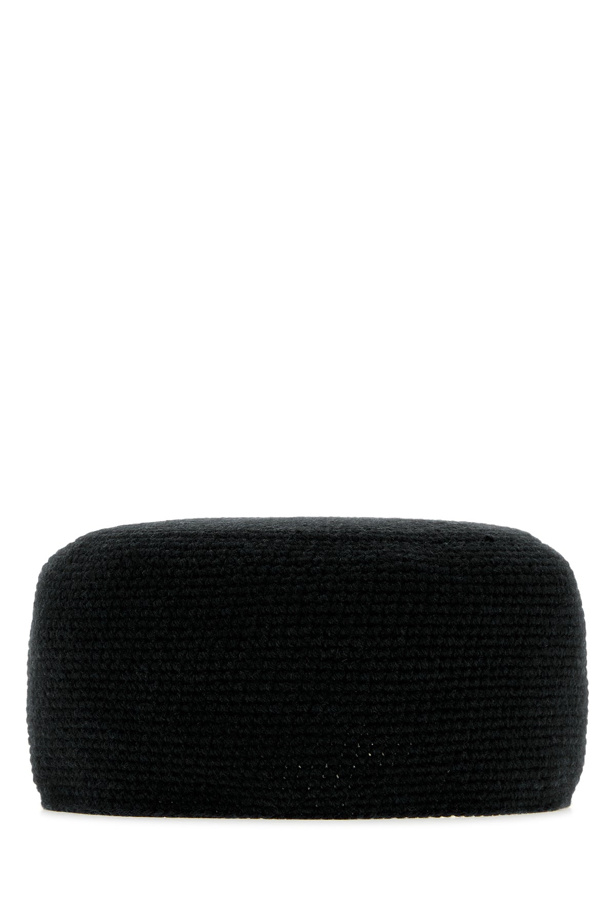 The Row Women's Cashmere Perleaf Hat in Black - view 1