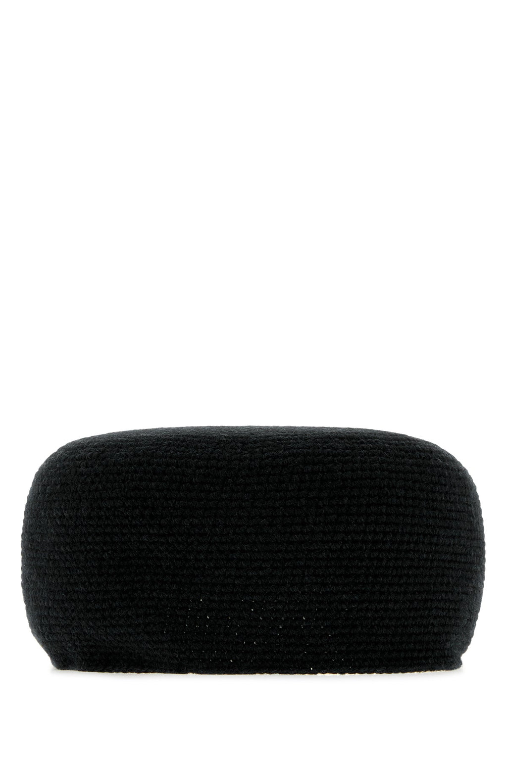The Row Women's Cashmere Perleaf Hat in Black - view 2