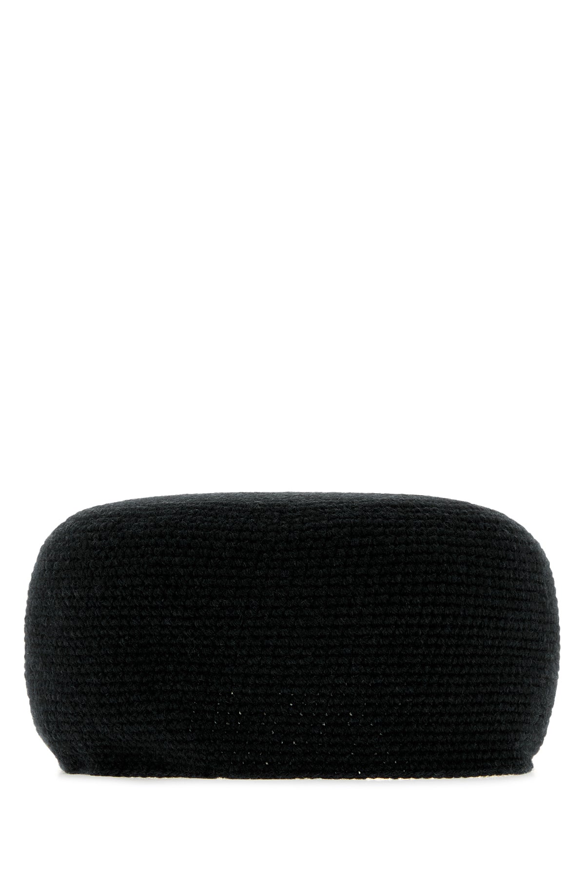 The Row Women's Cashmere Perleaf Hat in Black - view 2
