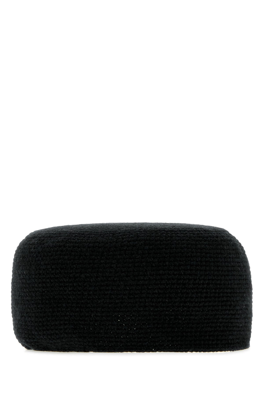 The Row Women's Cashmere Perleaf Hat in Black - view 3