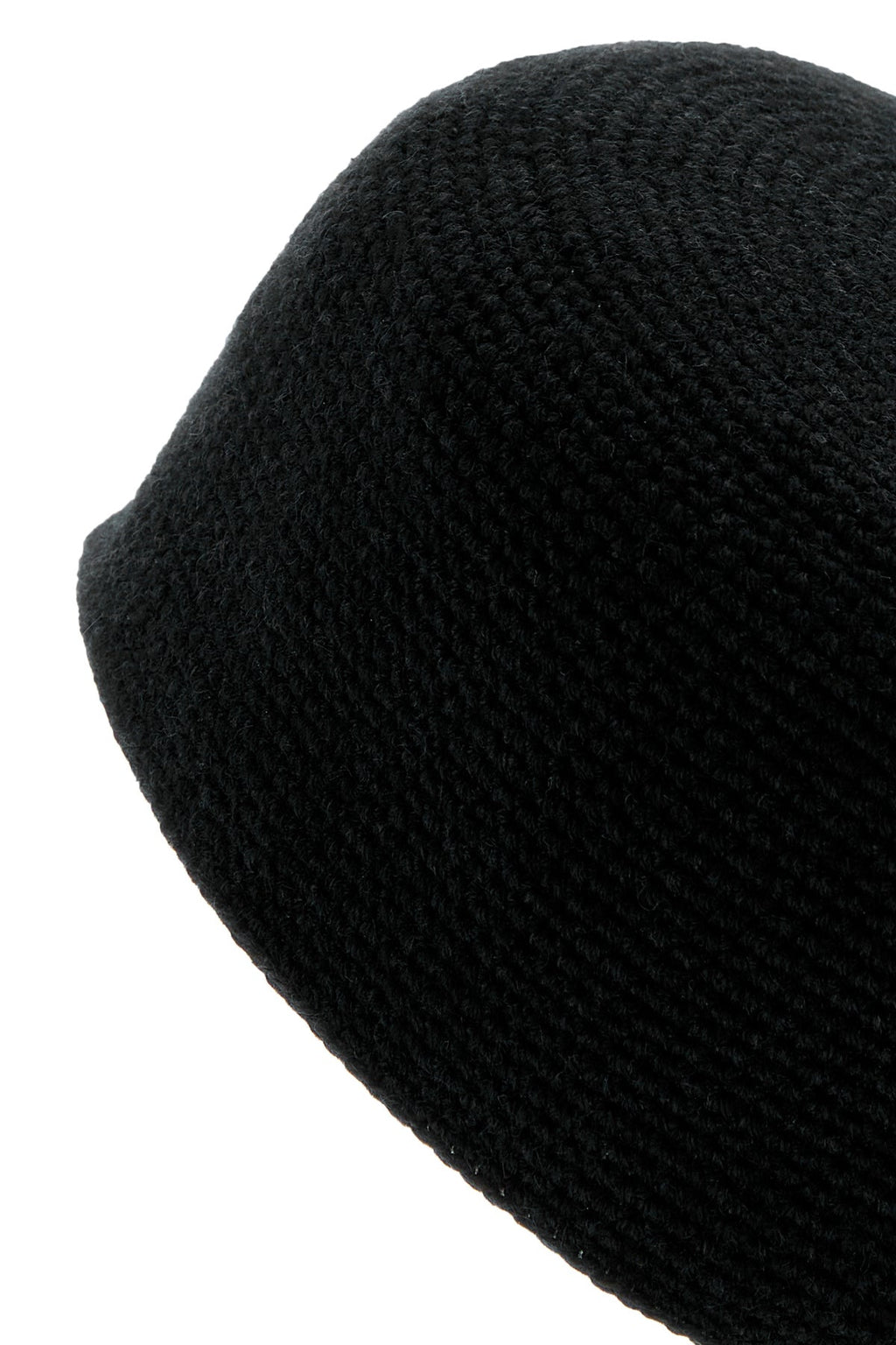 The Row Women's Cashmere Perleaf Hat in Black - view 4