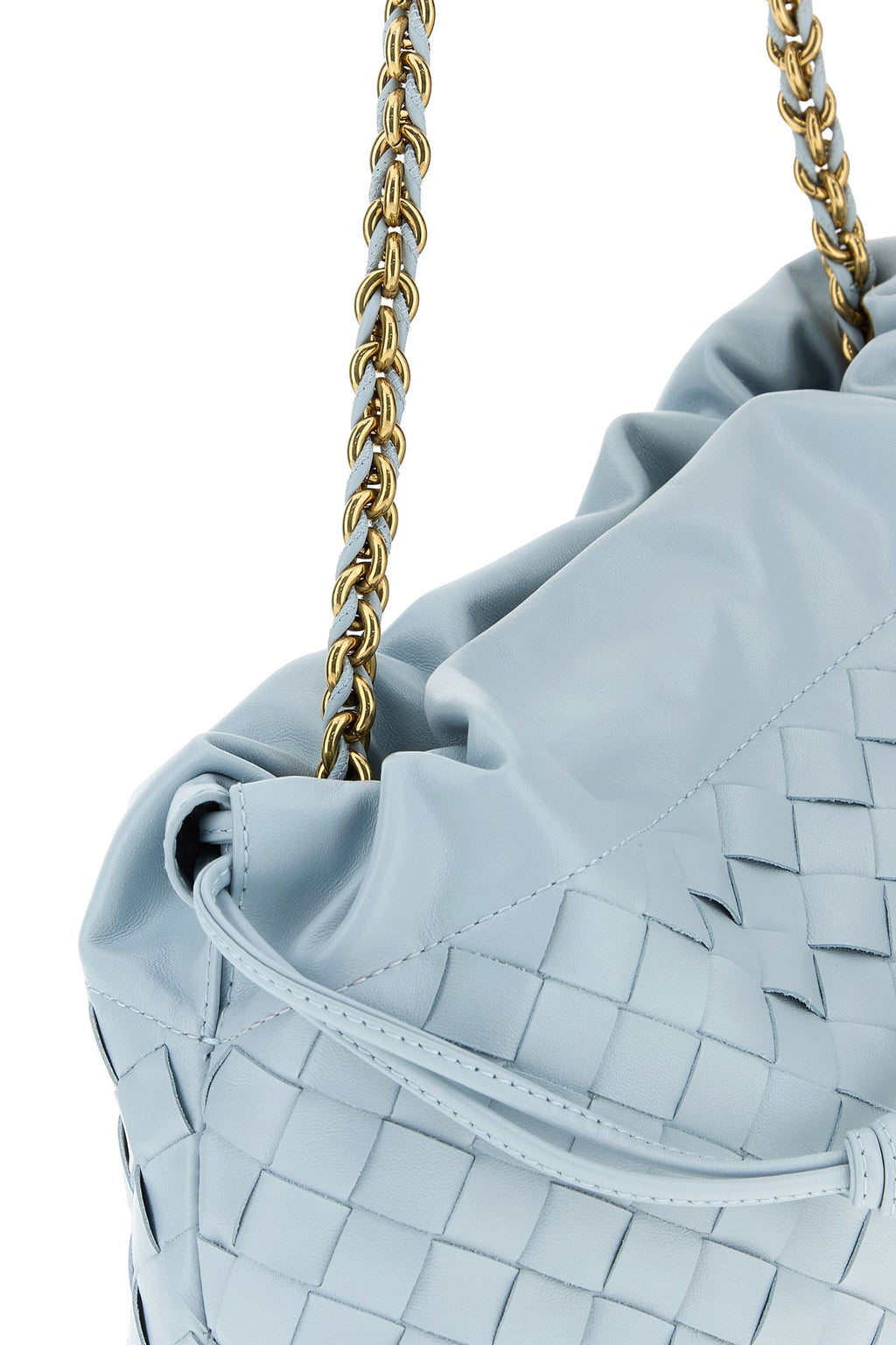 Bottega Veneta Women's Leather Notte Clutch in Multicolour - view 4
