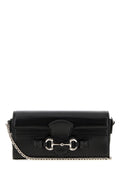 Gucci Women's Leather Crossbody Bag in black - front view