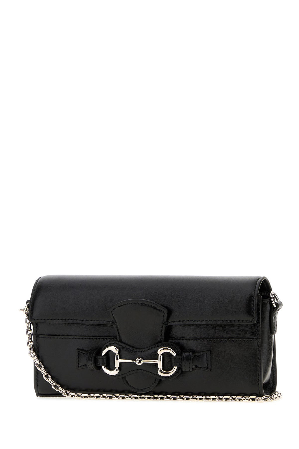 Gucci Women's Leather Crossbody Bag in black - side view