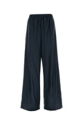 Gucci Women's Poplin Wide-Leg Pant in Navy Blue - view 1