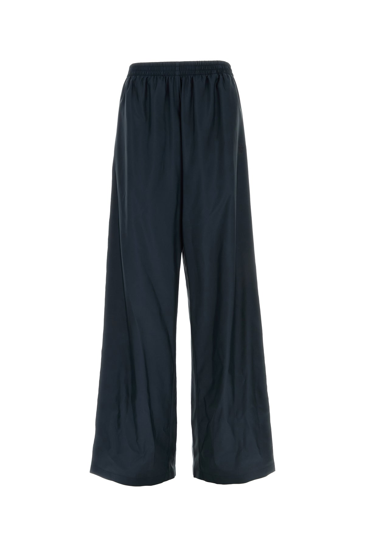 Gucci Women's Poplin Wide-Leg Pant in Navy Blue - view 1