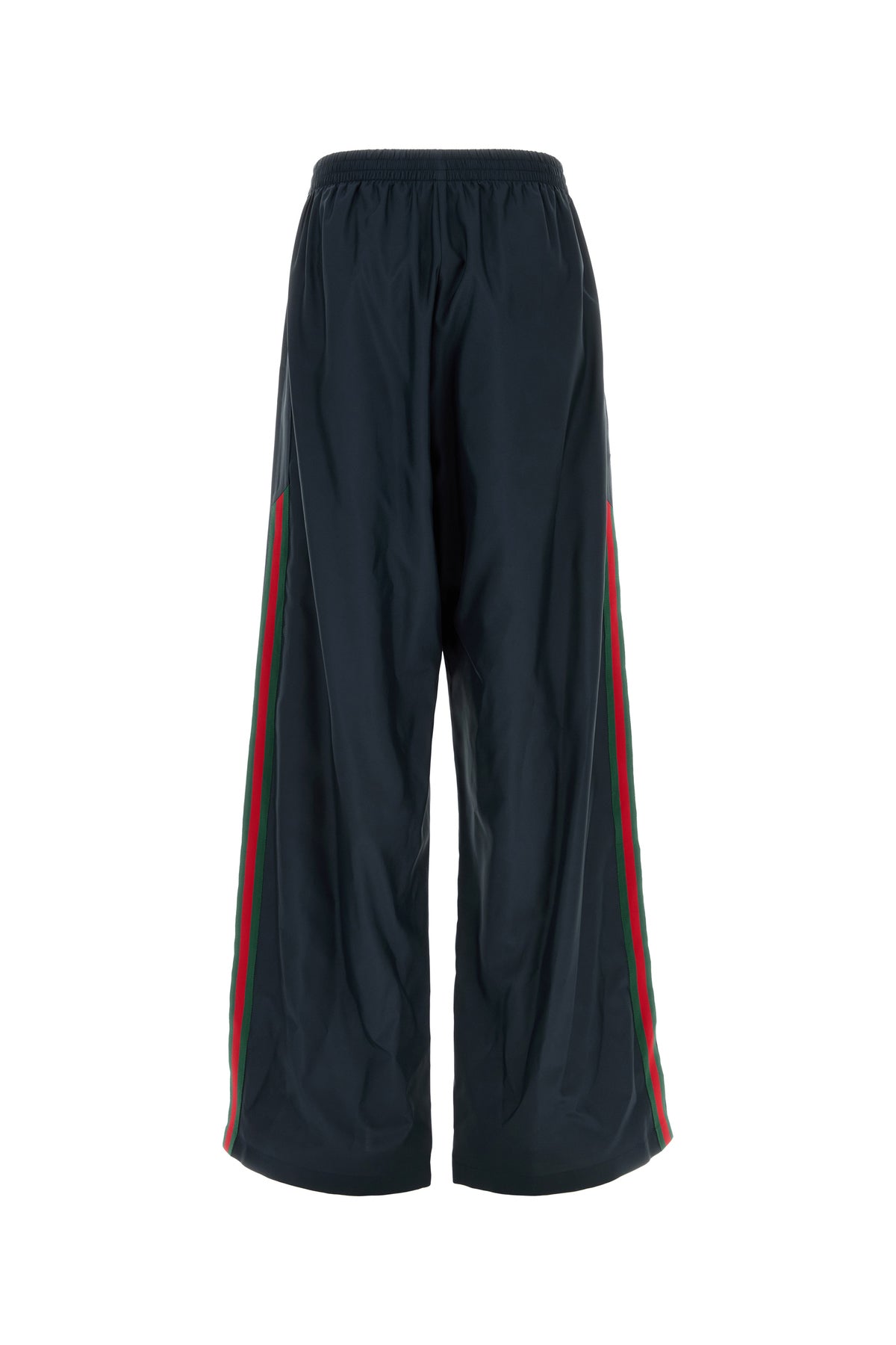 Gucci Women's Poplin Wide-Leg Pant in Navy Blue - view 2