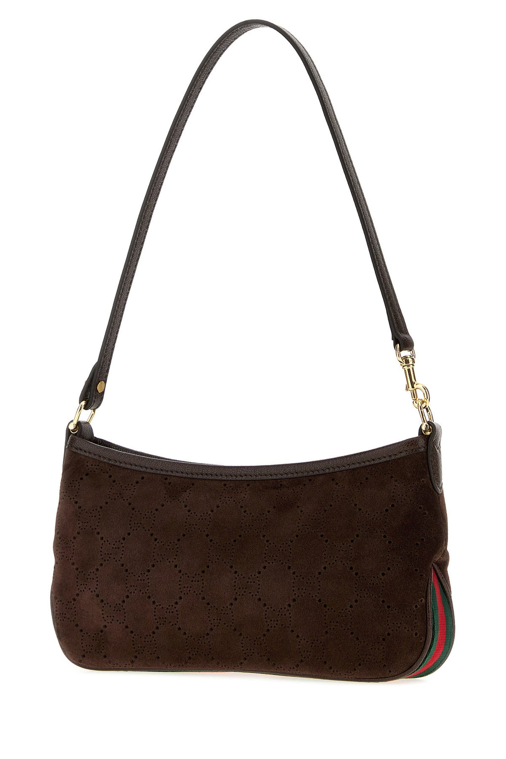 Gucci Women's Suede Shoulder Bag in Brown - view 2