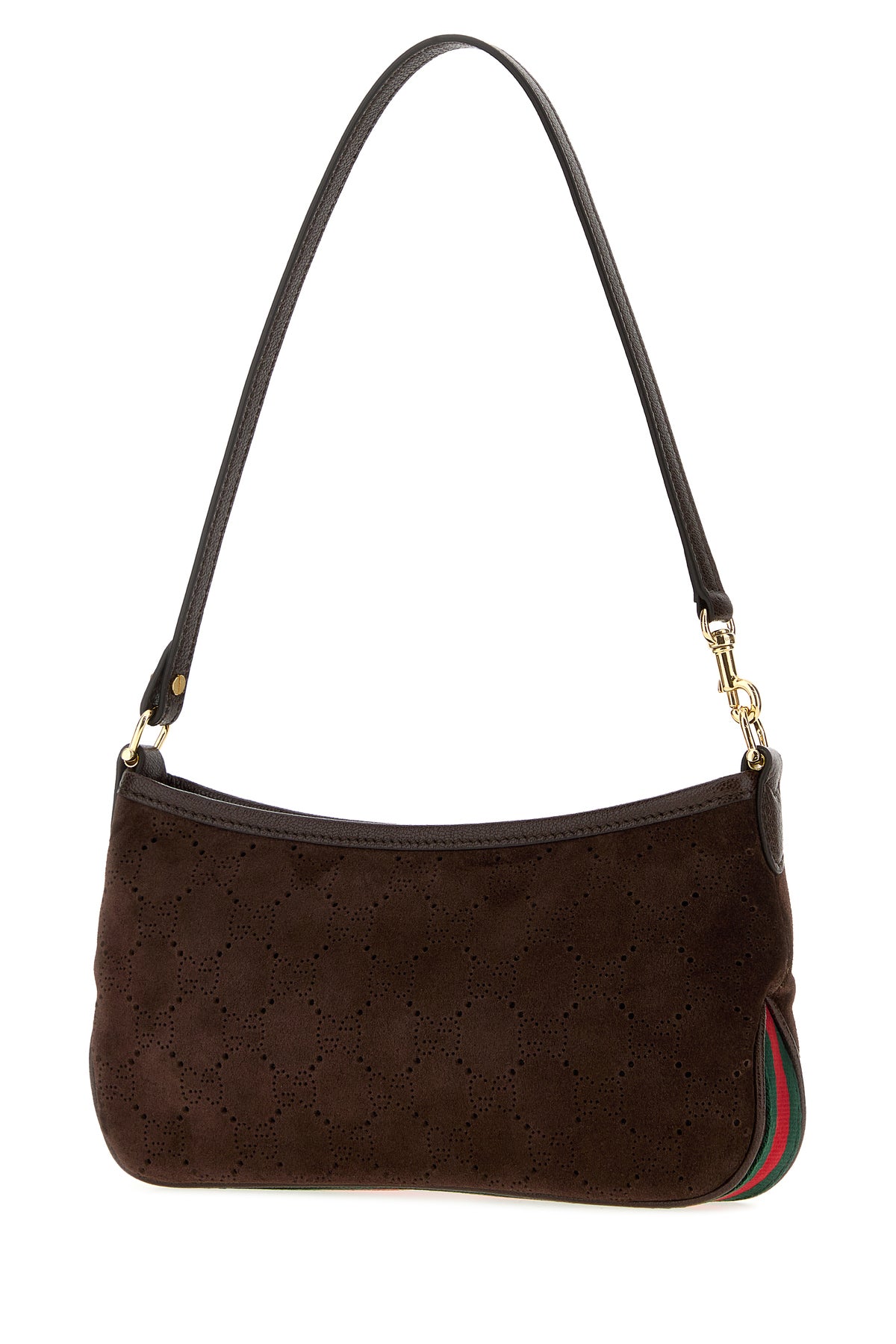 Gucci Women's Suede Shoulder Bag in Brown - view 2
