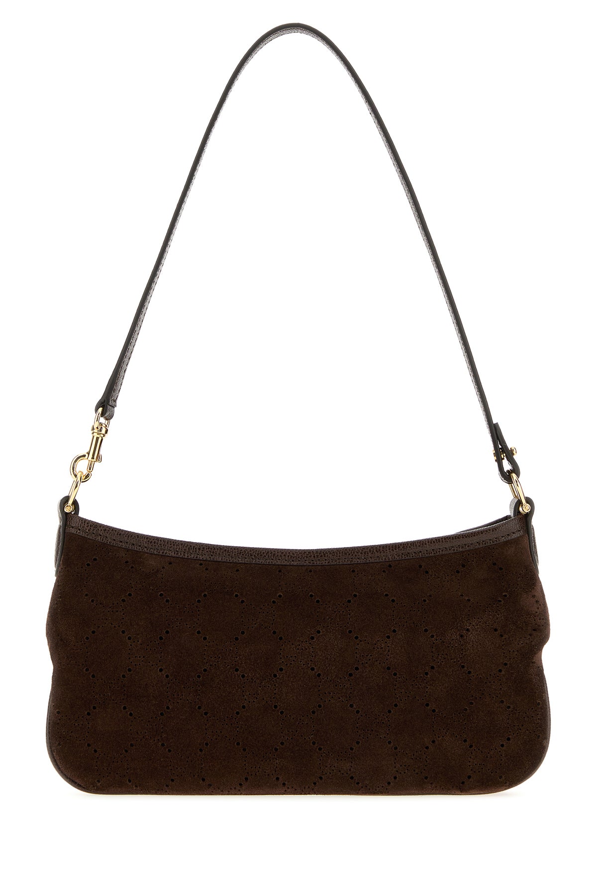Gucci Women's Suede Shoulder Bag in Brown - view 3
