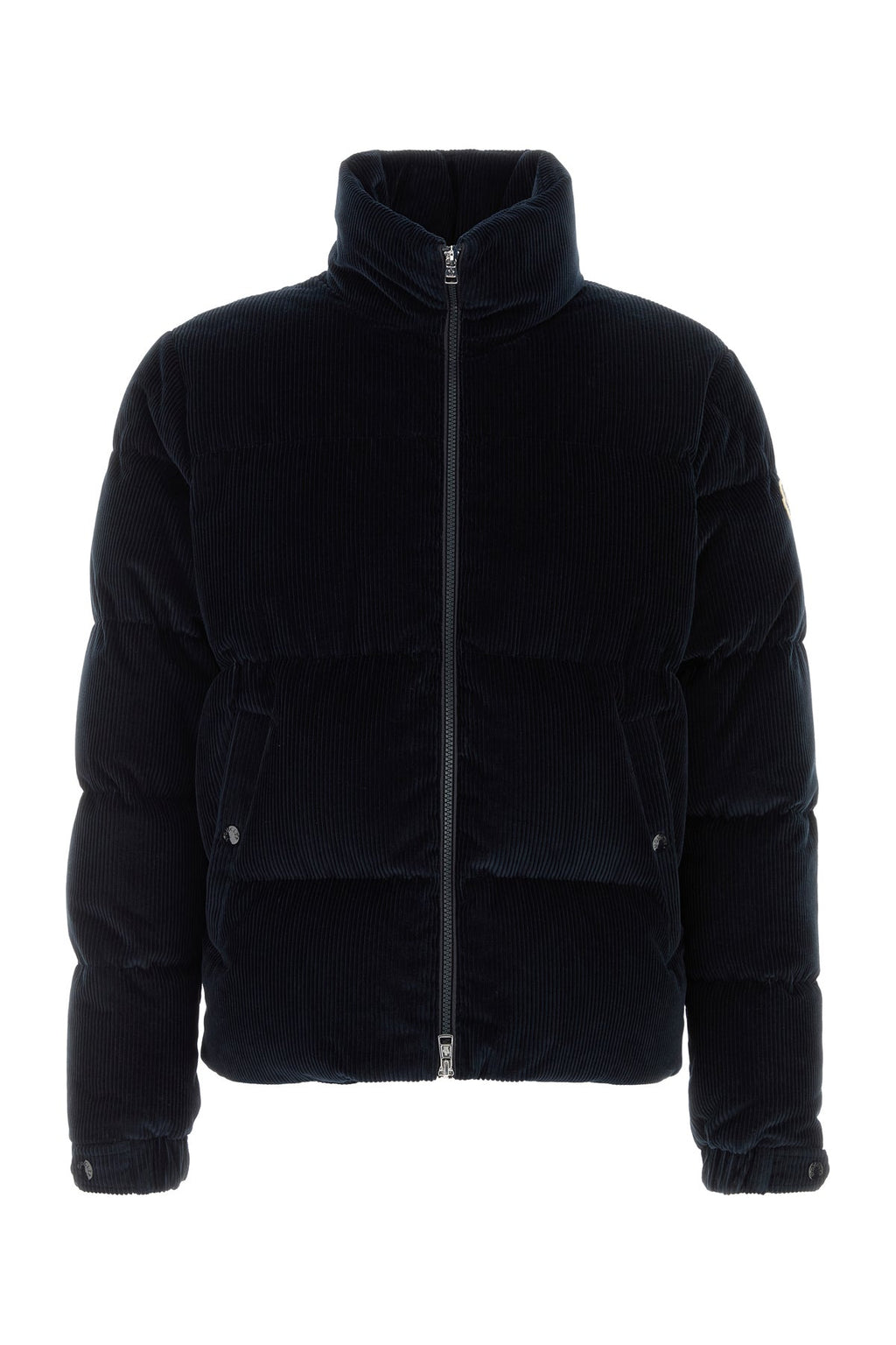 Moncler Men's Corduroy Esparron Jacket in Midnight Blue - front view