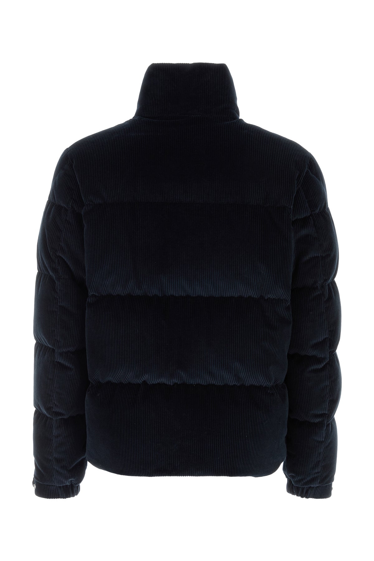 Moncler Men's Corduroy Esparron Jacket in Midnight Blue - back view