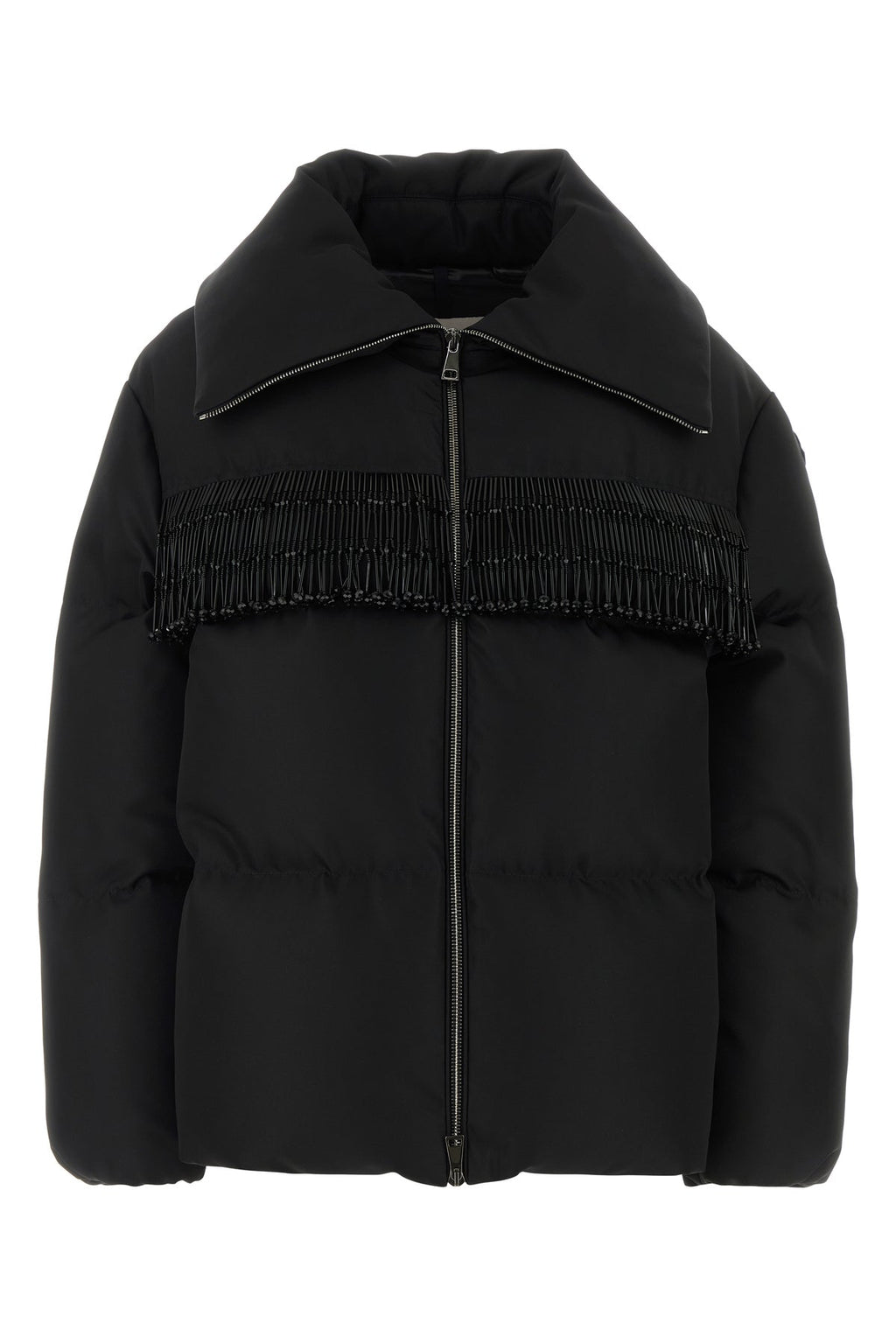Moncler Women's Polyester Manchot Down Jacket in Black - view 1