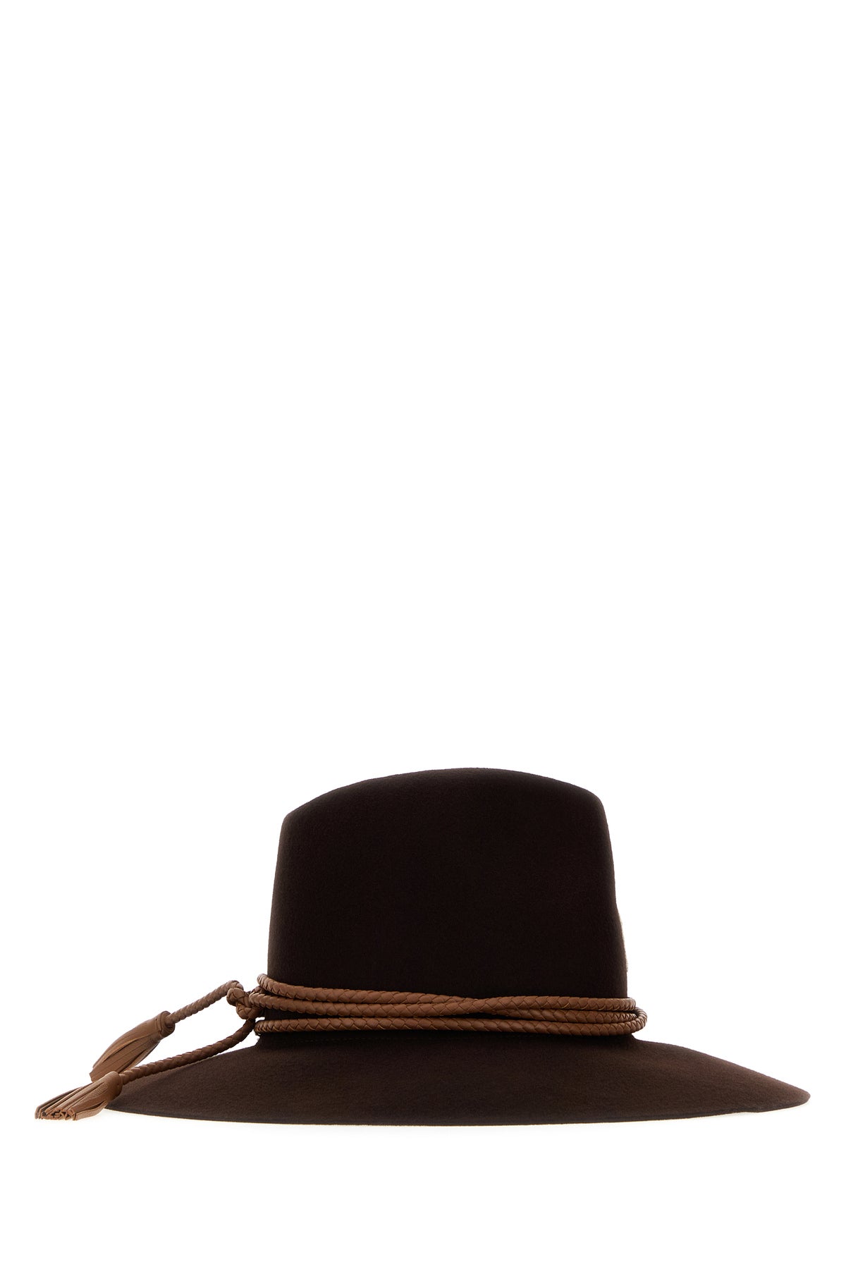 Moncler Grenoble Women's Felt Hat in Dark Brown - view 2