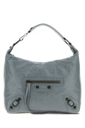 Balenciaga Women's Shoulder Bag in Cerulean Blue Leather - view 1