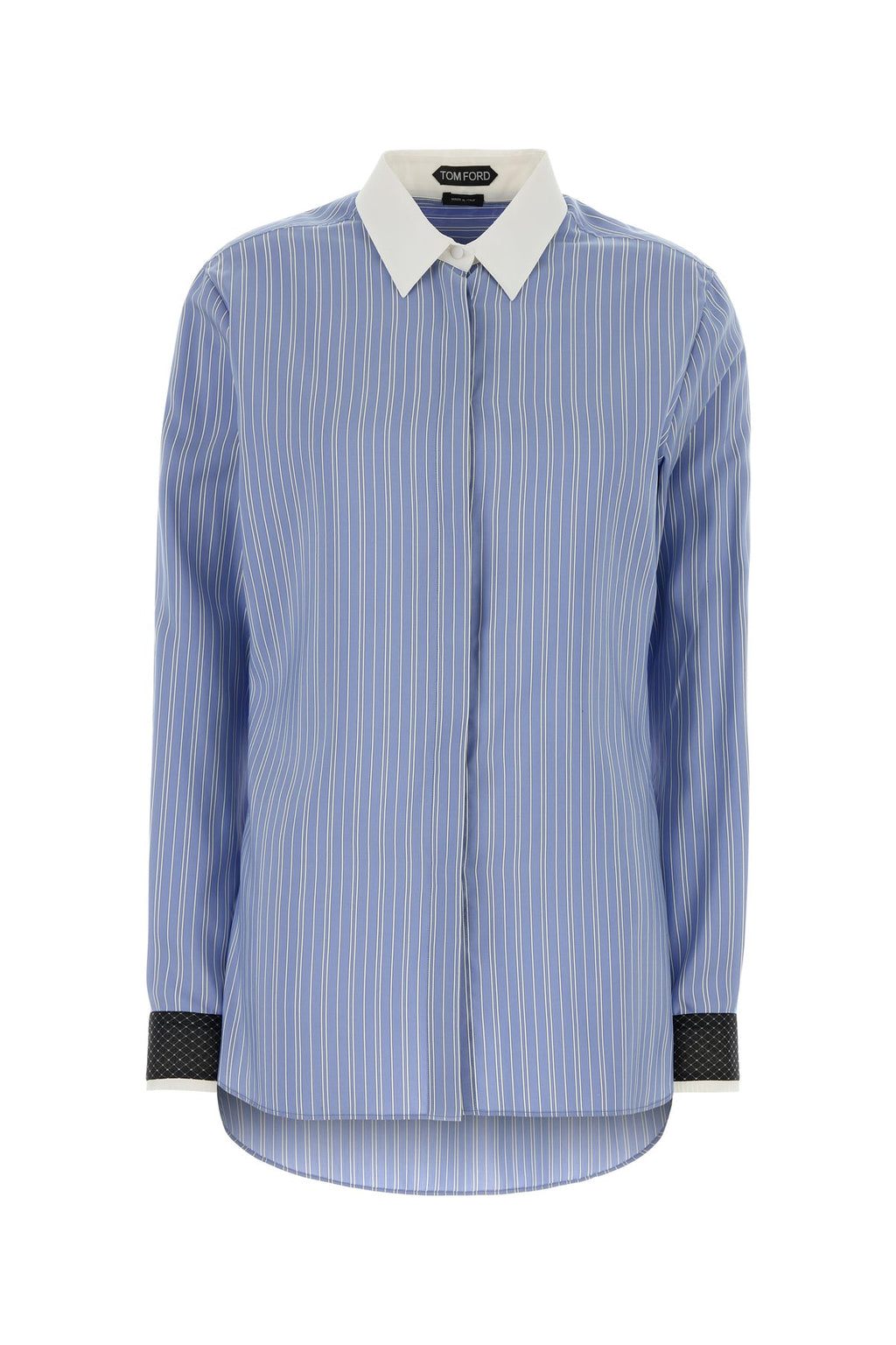 Tom Ford Women's Embroidered Silk Shirt in Multicolour - view 1
