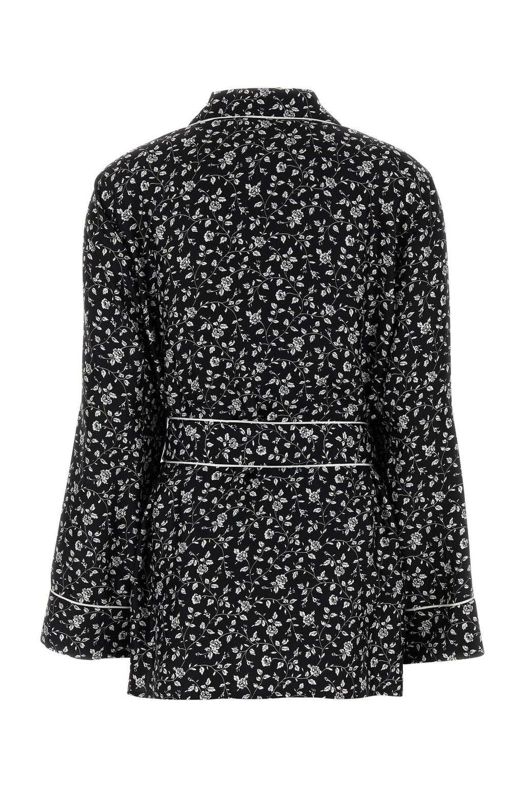 Dolce & Gabbana Women's Printed Silk Shirt in Multicolour - view 2