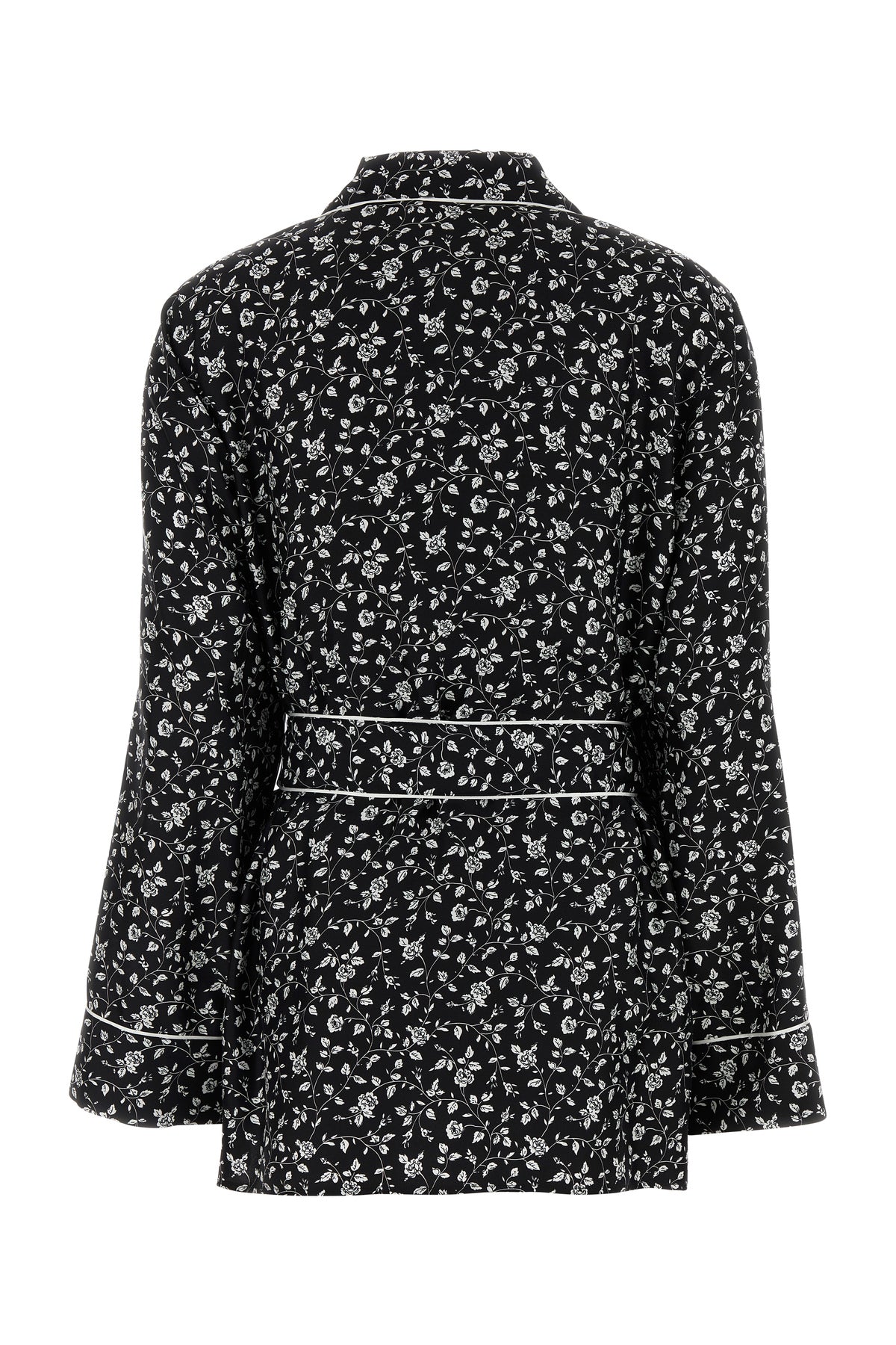 Dolce & Gabbana Women's Printed Silk Shirt in Multicolour - view 2