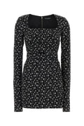 Dolce & Gabbana Women's Silk Mini Dress in Multicolour - view 1