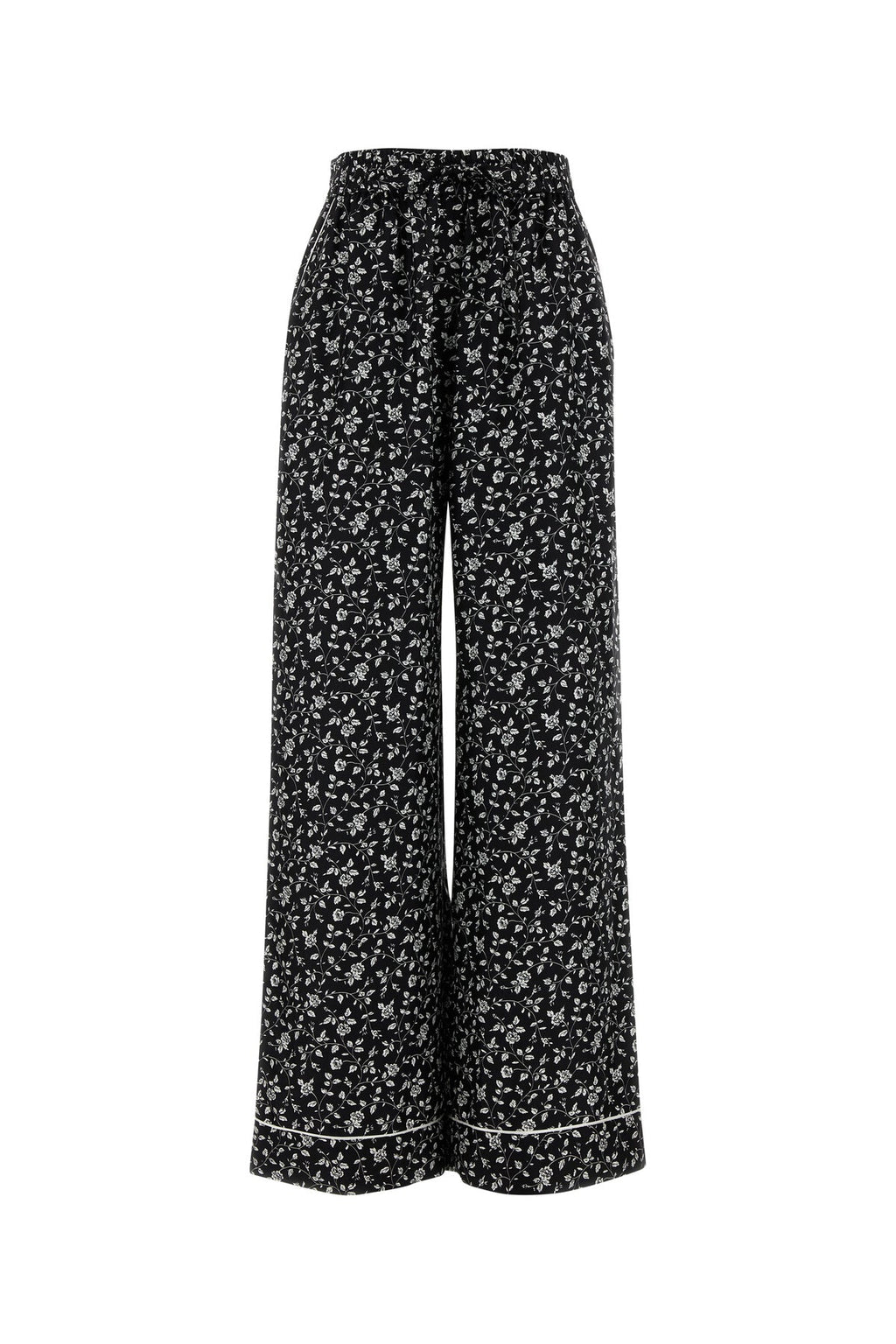 Dolce & Gabbana Women's Silk Pyjama Pant in Multicolour - view 1
