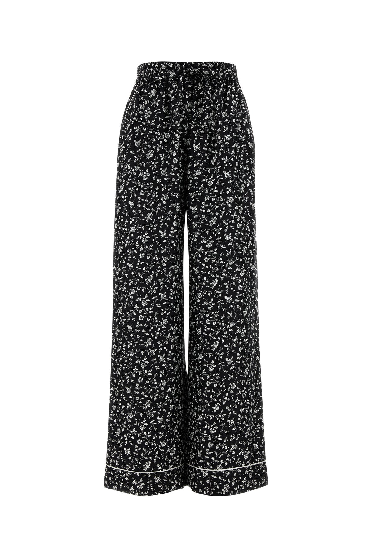 Dolce & Gabbana Women's Silk Pyjama Pant in Multicolour - view 1