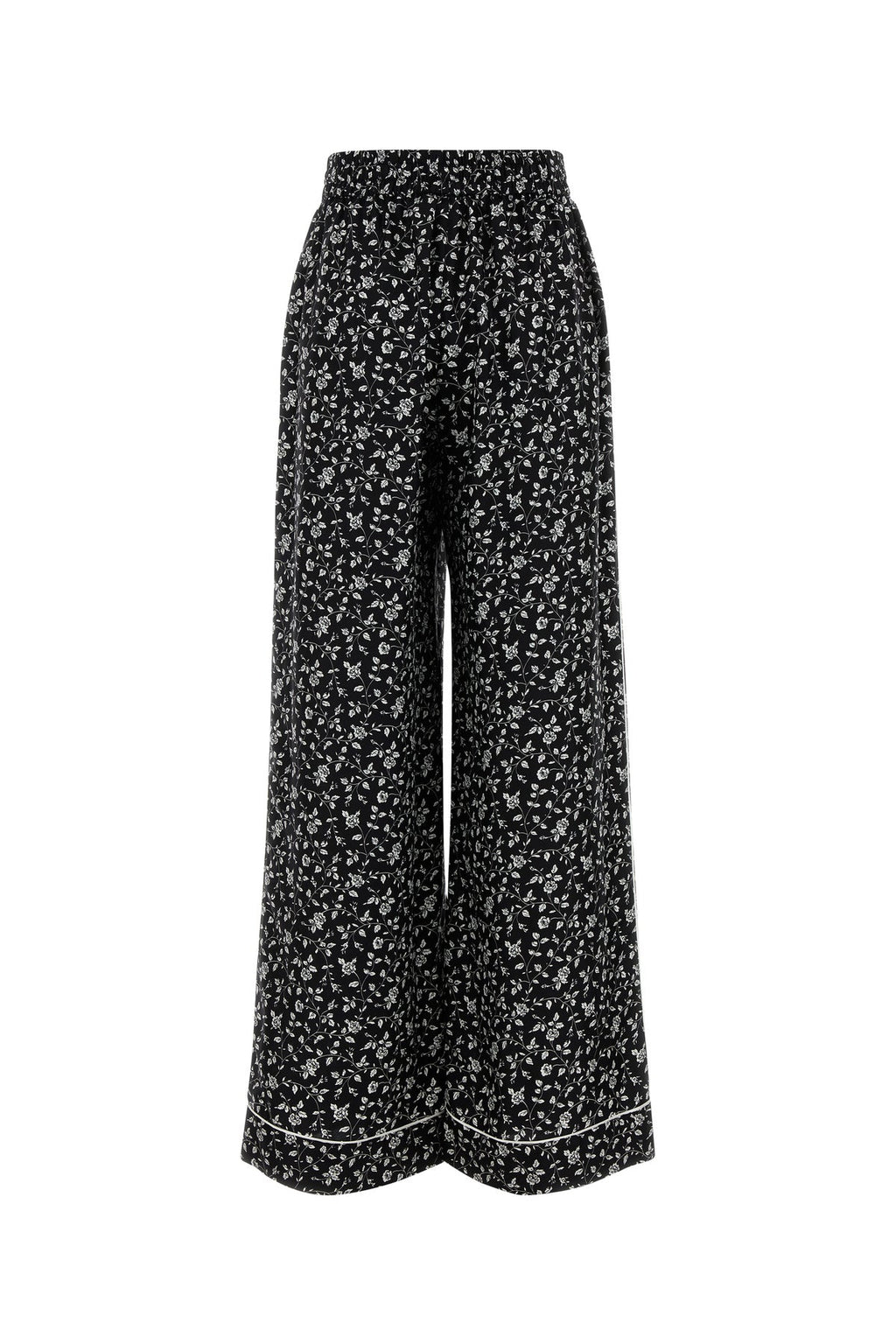 Dolce & Gabbana Women's Silk Pyjama Pant in Multicolour - view 2