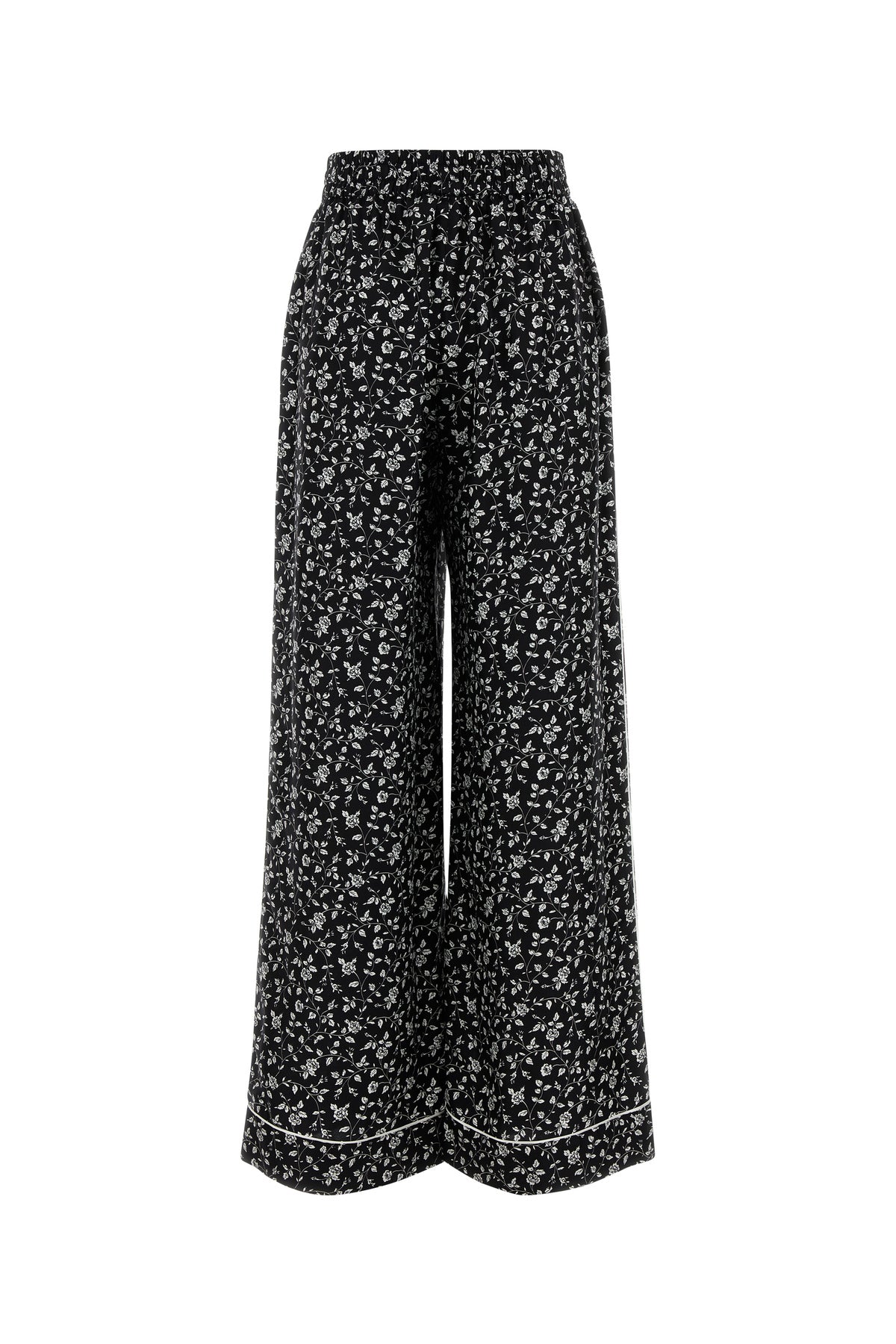 Dolce & Gabbana Women's Silk Pyjama Pant in Multicolour - view 2