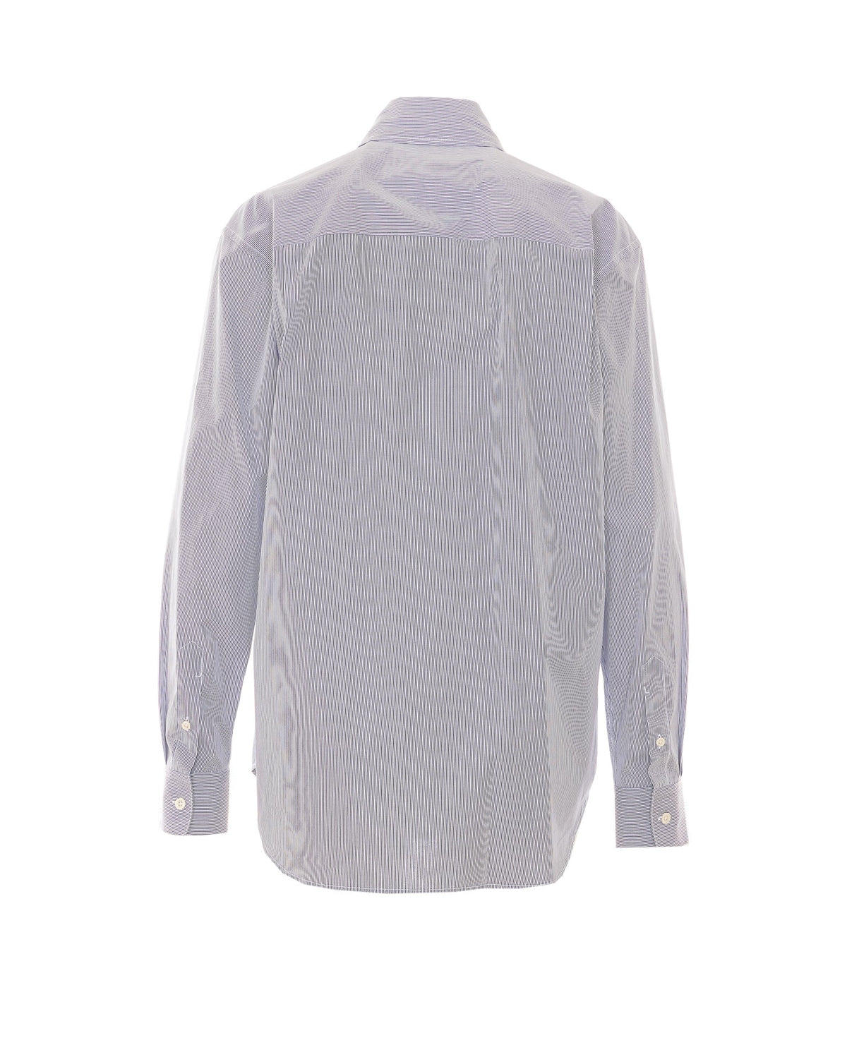 The Row Women's Gavina Shirt in Grey Cotton - view 2