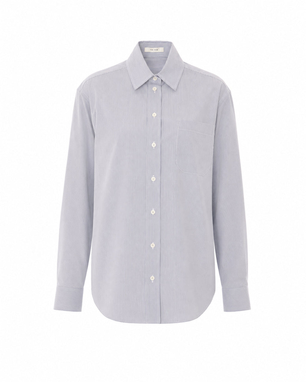 The Row Women's Gavina Shirt in Grey Cotton - view 1