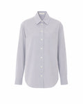 The Row Women's Gavina Shirt in Grey Cotton - view 1
