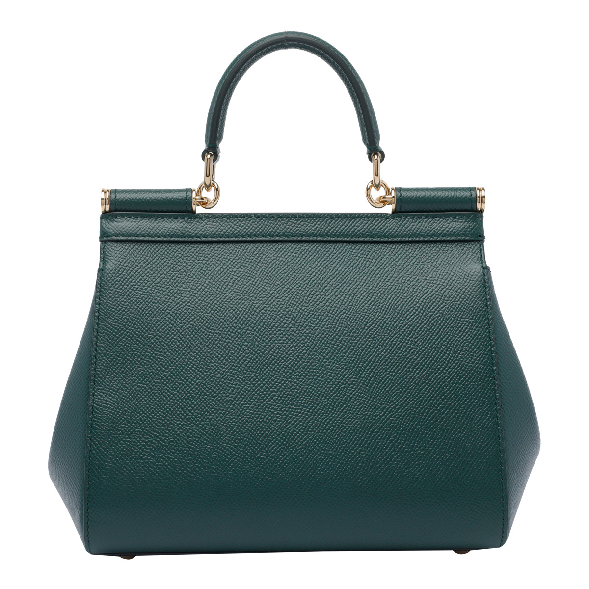 Dolce & Gabbana Women's Small Handbag in Green Leather - view 3